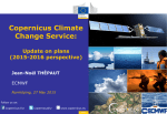 Copernicus Climate Change Services