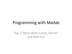 Programación en Matlab
