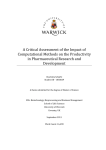 A Critical Assessment of the Impact of Computational Methods on