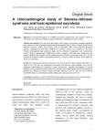 A clinicoetiological study of Stevens