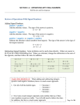 LectureSection1.1OperationsWithRealNumbers