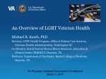 An Overview of LGBT Veteran Health