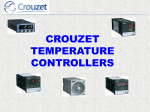 Crouzet Temperature Controls Presentation