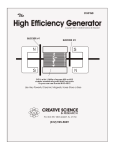 High Efficiency Generator