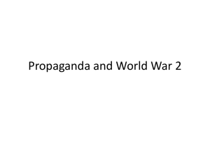 Propaganda and World War II
