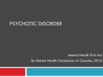 Psychotic Disorder