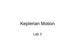 Keplerian Motion