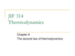 JIF 314 Thermodynamics