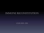 Immune reconstitution