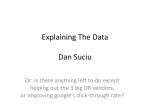 Explaining The Data - The Beckman Report on Database Research