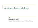 Antimycobacterial drugs