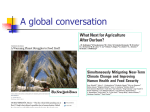 A global conversation - UK College of Agriculture