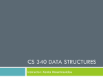 CS 340 Data Structures