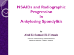 NSAIDs and Radiographic Progression in Ankylosing Spondylitis