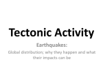 Earthquakes