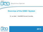 Overview of the DAB+ System