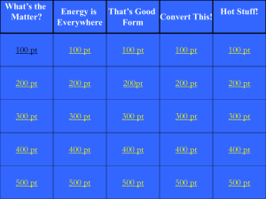 Blank Jeopardy