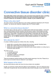 Connective tissue disorder clinic