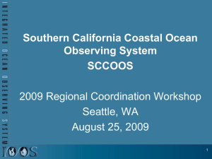 SCCOOS - National Federation of Regional Associations for