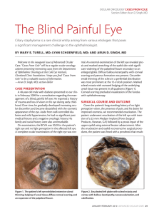 The Blind Painful Eye - Advanced Ocular Care