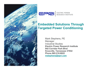 Embedded Solutions Through Targeted Power Conditioning