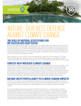 nature: our best defense against climate change
