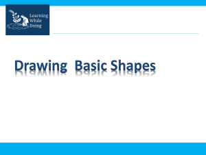 Drawing Basic Shapes - Learning While Doing