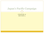 Japan`s Pacific Campaign