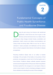 Chapter 2: Fundamental Concepts of Public Health Surveillance and