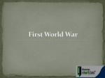 First world war