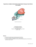 Handout to Beta blocker therapy in heart failure in the elderly