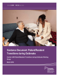Guidance Document: Patient/Resident Transitions