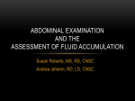 Assessment of fluid accumulation - Dietitians in Nutrition Support