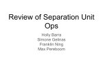 review/theory of separation (mass transfer) unit-ops