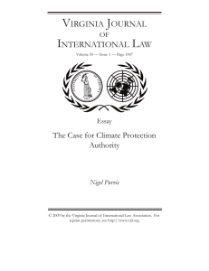 VIEW PDF - Virginia Journal of International Law