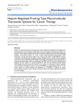 Nanotheranostics Heparin-Regulated Prodrug