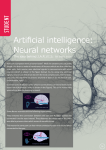 Artificial intelligence: Neural networks