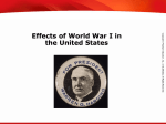 Effects of WWI PPT