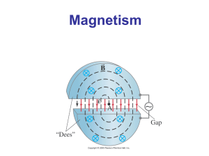 Magnetic Forces and Fields