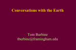 Conversations with the Earth
