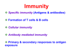 Level 2 ZOOL 21014 Immunity