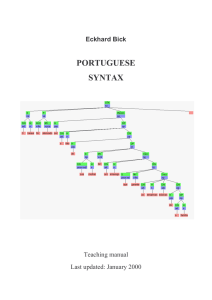 portuguese syntax