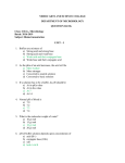 Bioinstrumentation - E