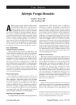 Allergic Fungal Sinusitis