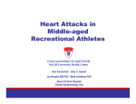 Heart Attacks in Middle-aged Recreational Athletes