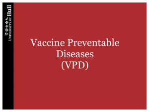 Vaccine preventable diseases (Topic 3) 12 MB