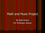 Math and Music Project