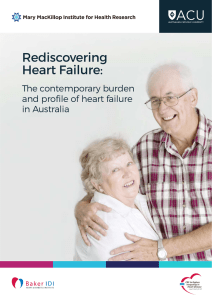 Rediscovering Heart Failure Burden Report