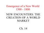 CHAPTER 14 New Encounters: The Creation of a World Market