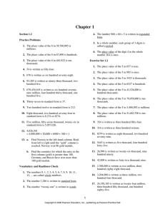 Chapter 1 - Pearson Education